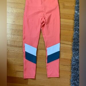 Women’s Zyia Leggings with Blue and White Accents - size 6-8